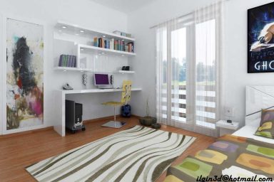 Amazing Young Room Workspaces Design 2011 by Akcalar