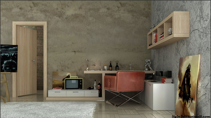 Artistic Young Workspaces Design Ideas