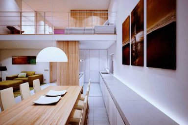 Aweseome Wood Dining Table Funiture by Marc Canut