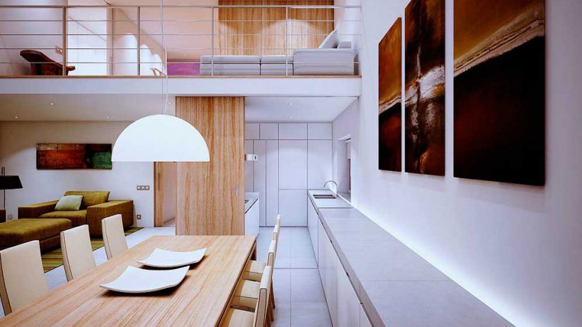 Aweseome Wood Dining Table Funiture by Marc Canut