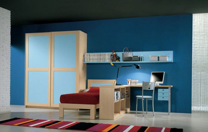 Awesome Blue and Black Teen Bedroom Inspirations