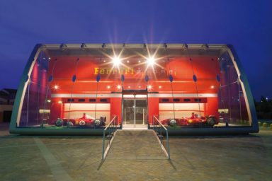 Awesome Ferrari Factory Store Front View
