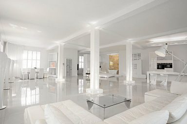 Awesome House with White Interiors Addict