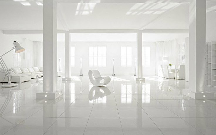 Baeutiful Full White Interiors Design Ideas