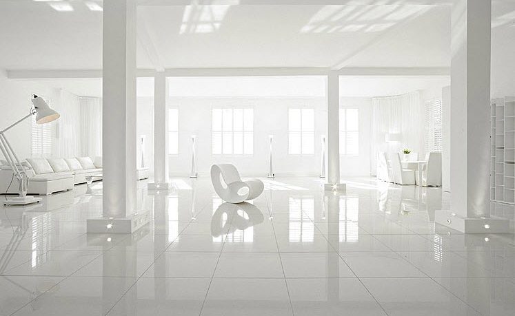 Baeutiful Full White Interiors Design Ideas