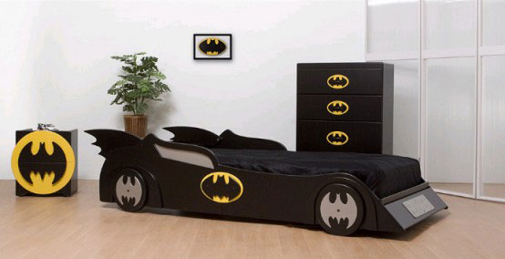 Batman Mobile Kids Bedroom Design