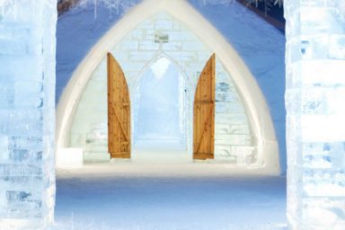 Beautiful Ice Hotel Quebec