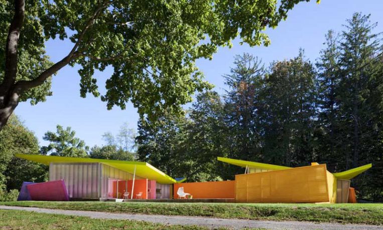 Colorful Shelter Island Pavilion