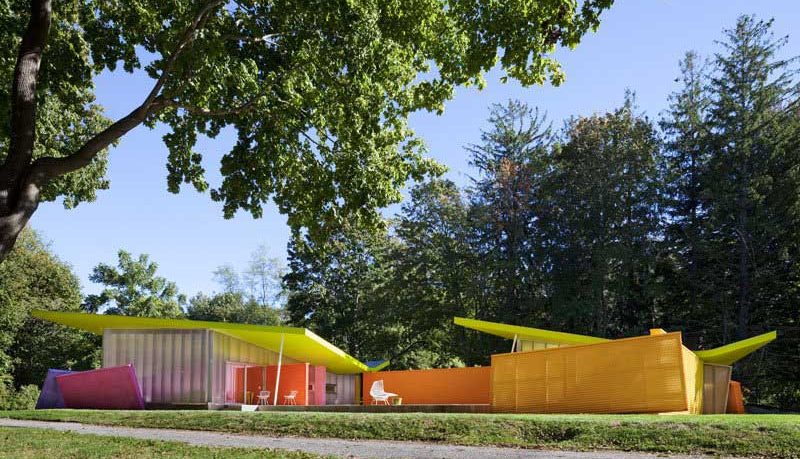 Colorful Shelter Island Pavilion