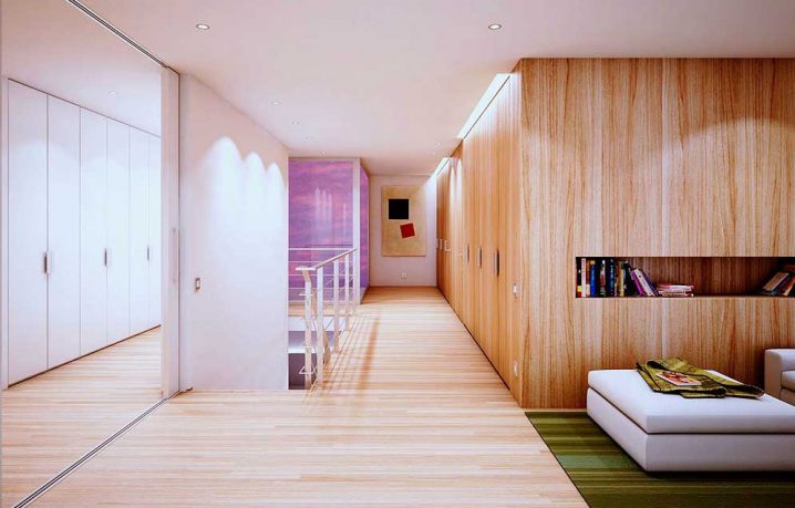 Cool Wooden Walls and Bookshelf Design Ideas 2011