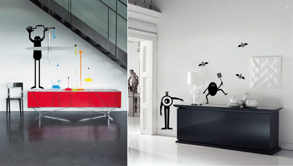 Creative Wall Print Decoration Ideas