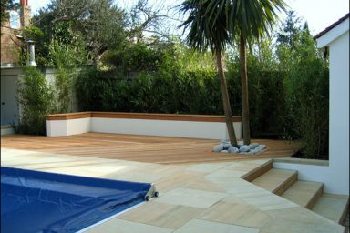 Family Designer Garden Inground Pool Ideas