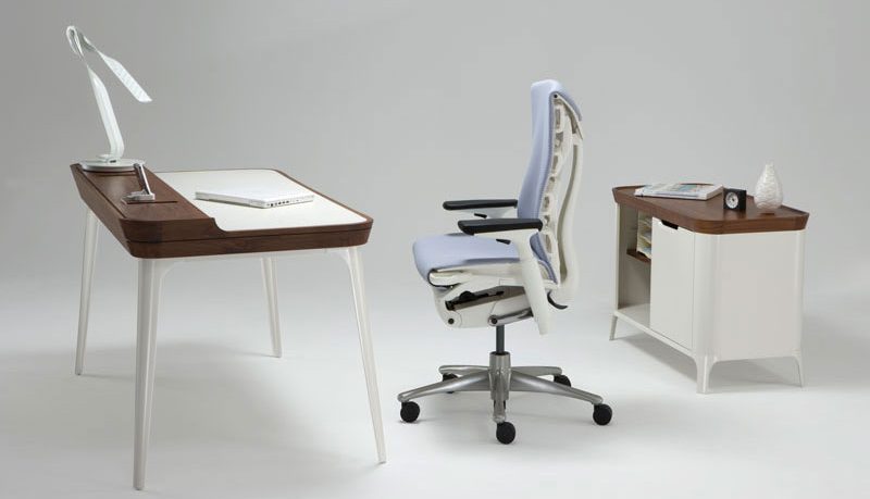 Futuristic Study Desk with Mac desk Inspiration