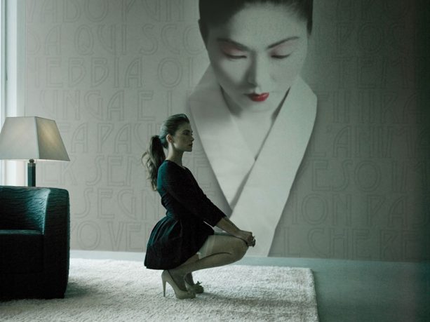 Geisha Art Wallpaper Decoration Ideas