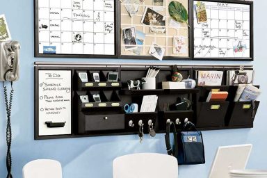 Home Office Wall Storage Design