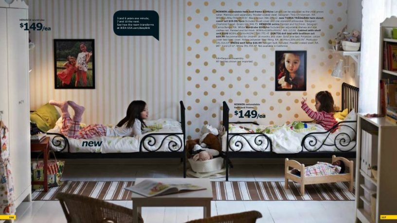 IKEA Doble Bed for Girl Room