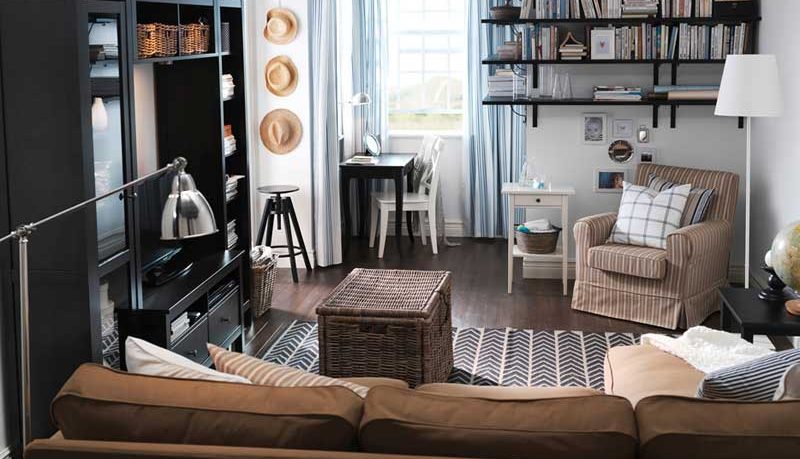 IKEA Living Room Decor for Small Space