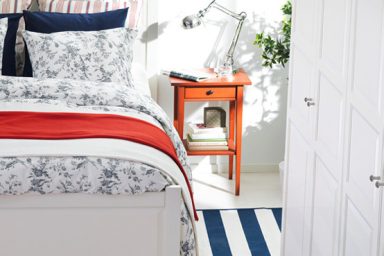 IKEA White Design With Small Space