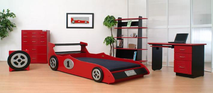 Kids Race Car Beds Design Ideas
