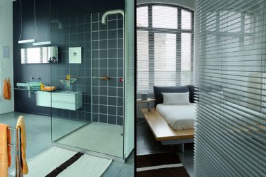 Modern Bathroom and Bedroom Loft Design Ideas