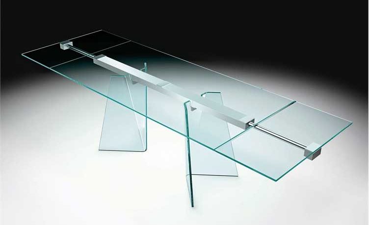Modern Full Glass Table Design Ideas