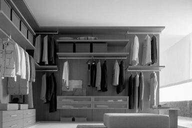 Modern Grey Wadrobe Design Ideas