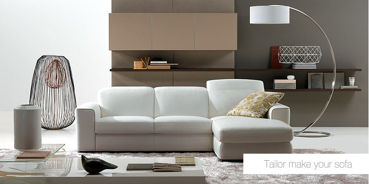Modern Living Room Furniture with Stylish Lamp