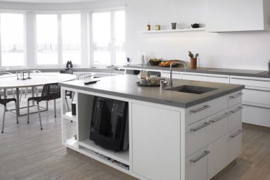 Modern White Kitchen 20th Century