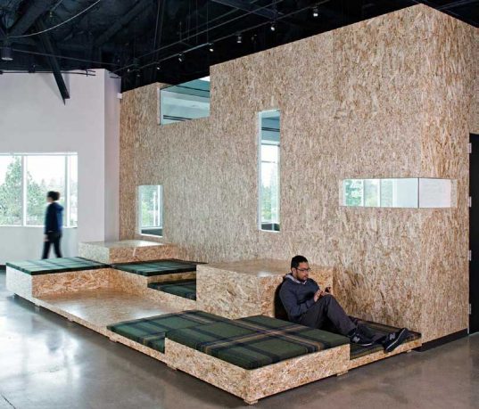 New AOL Creative Office use Honest Materiality