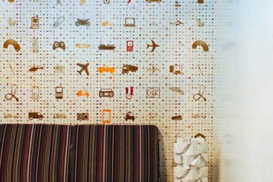 New AOL Creative Office with Unique Wall Graphics