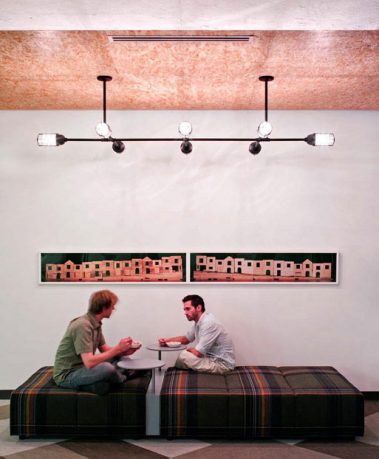 New AOL Office Enjoy Couches Lounge