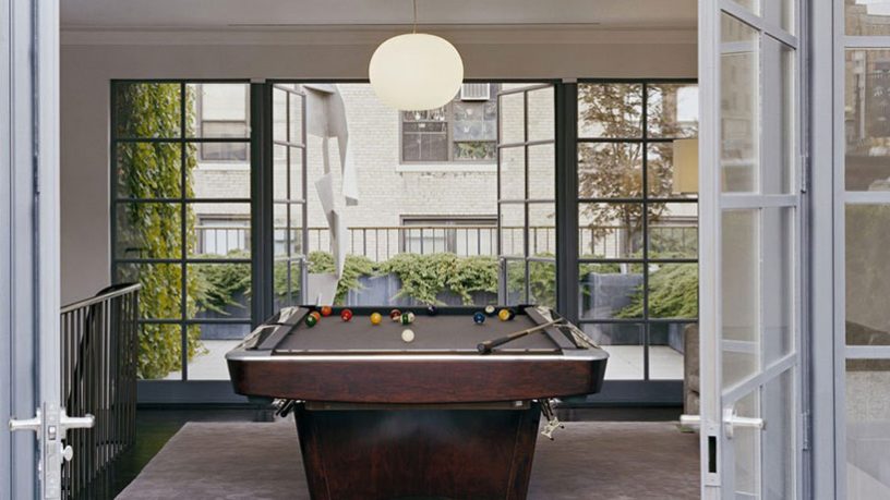 Pool Table Leads to Rooftop Urban Garden