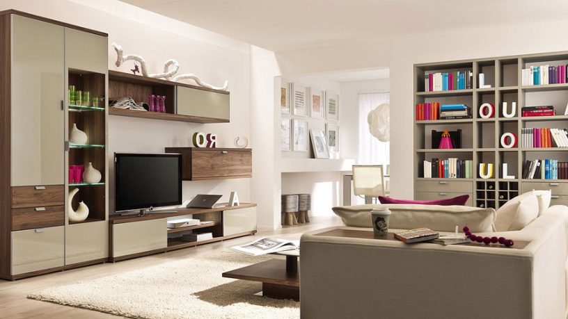Pop Out Color Living Room Artful Lighting Scheme