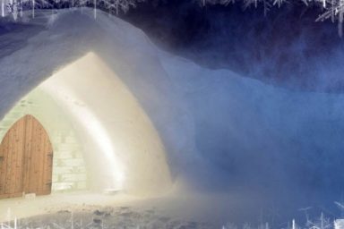 Private Bedroom Design ice Hotel Quebec