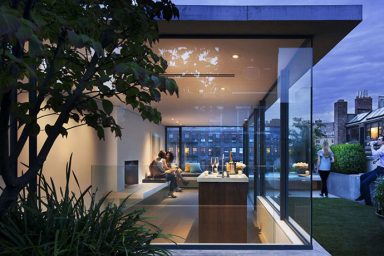 Rooftop Garden With Bar and Lounge