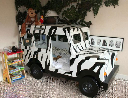 Safari Jeep Beds for Boys