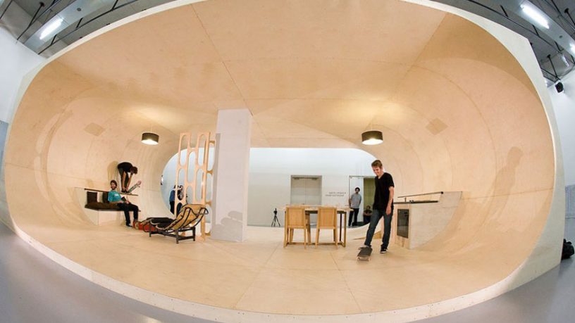 Skate Board House Concept Etnies