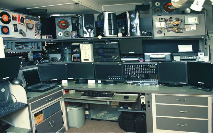 Studio Music Computer Setup Design