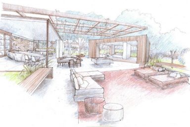 Stuning House Sketch by Fernanda Marques
