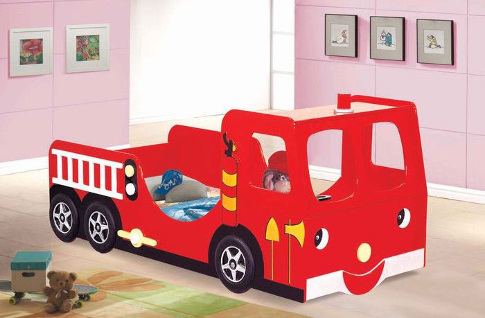 Unique Fire Truck Beds for Kids