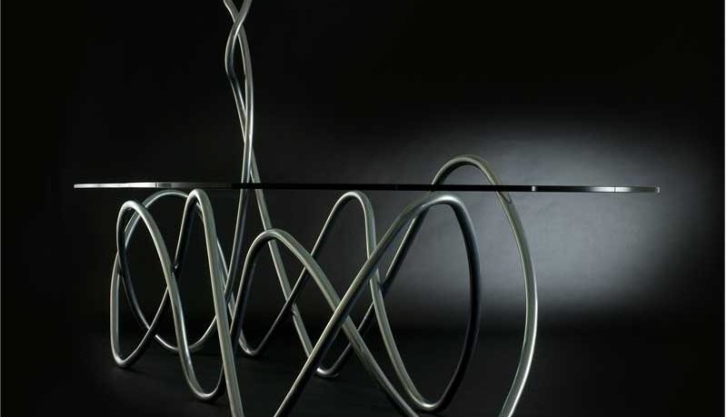 Unique Glass Top Dining Table Design