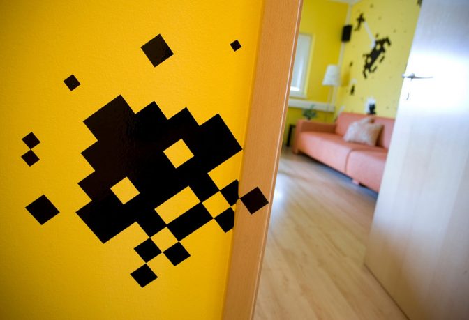 Unique Video Game Pacman Wall Decor