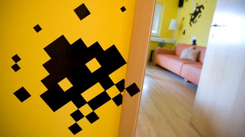 Unique Video Game Pacman Wall Decor