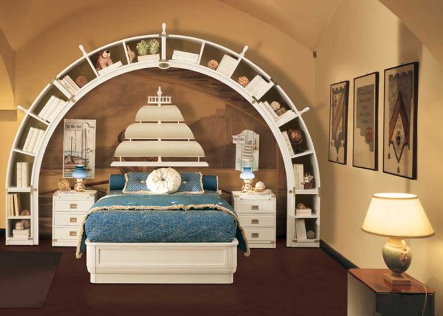 Classic Sea Theme Kids Room Design Ideas