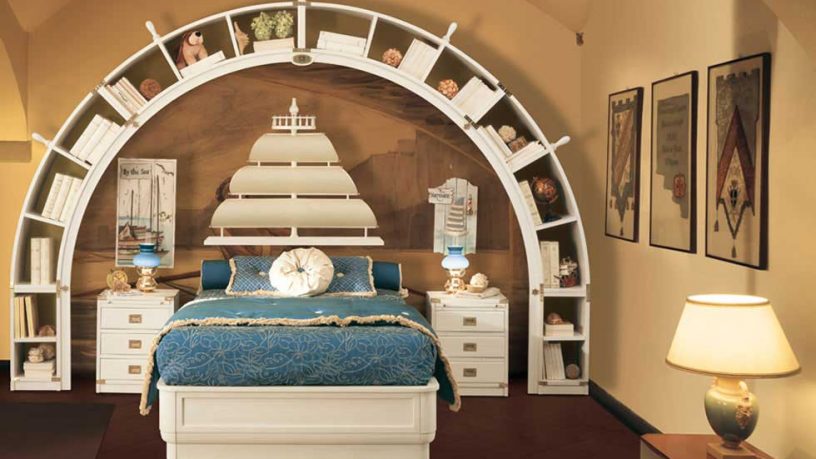 Classic Sea Theme Kids Room Design Ideas