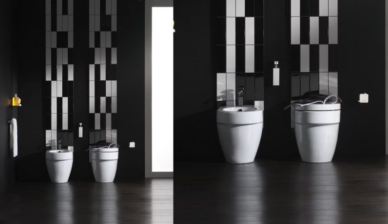 Modern Black American Style Modern Toilets