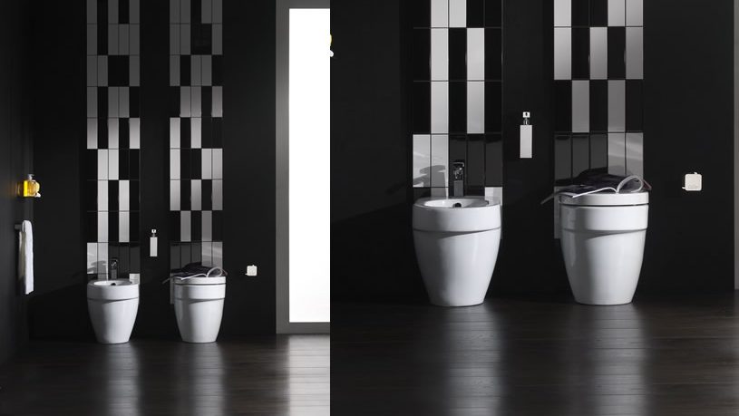 Modern Black American Style Modern Toilets