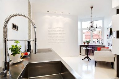 Modern Swirl Kitchen Faucet Ideas