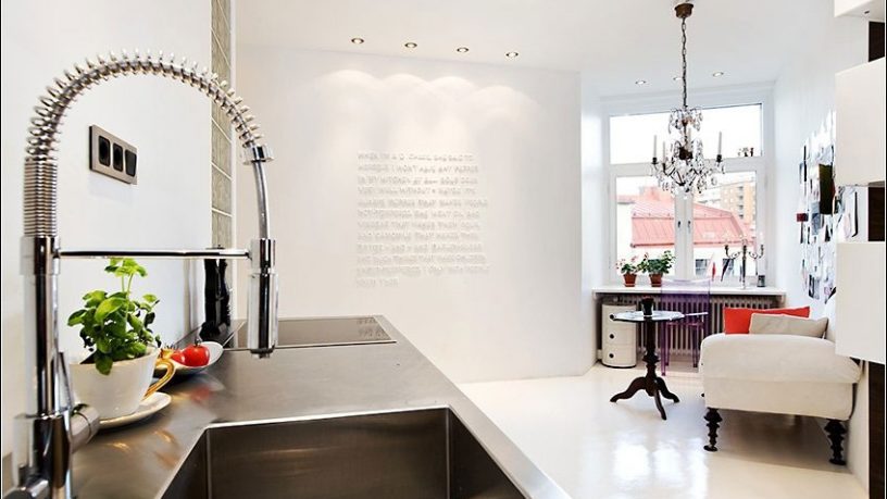 Modern Swirl Kitchen Faucet Ideas