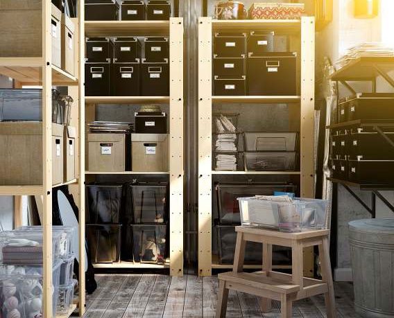 Natural Wood Storage IKEA 2012